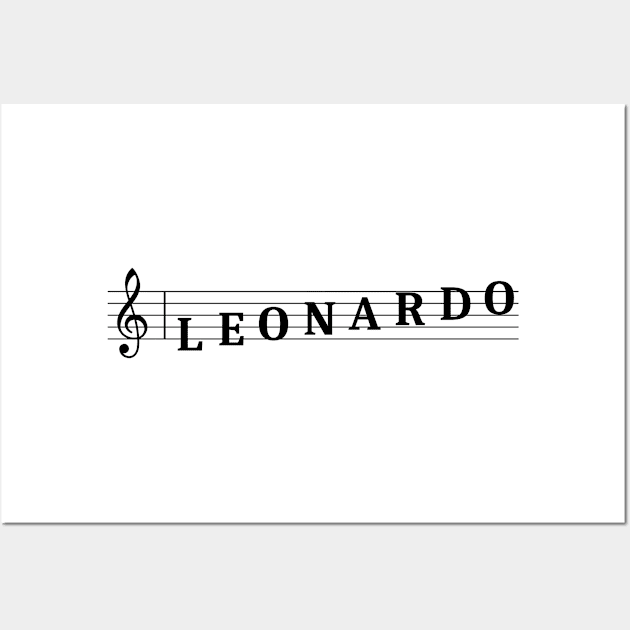 Name Leonardo Wall Art by gulden